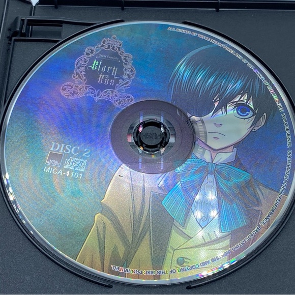Black Butler SOUND COMPLETE BLACK BOX Limited Edition Soundtracks 3CD From Japan - Picture 4 of 8